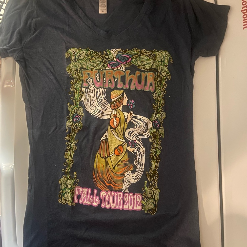 Furthur Fall Tour 2012 Black T-Shirt